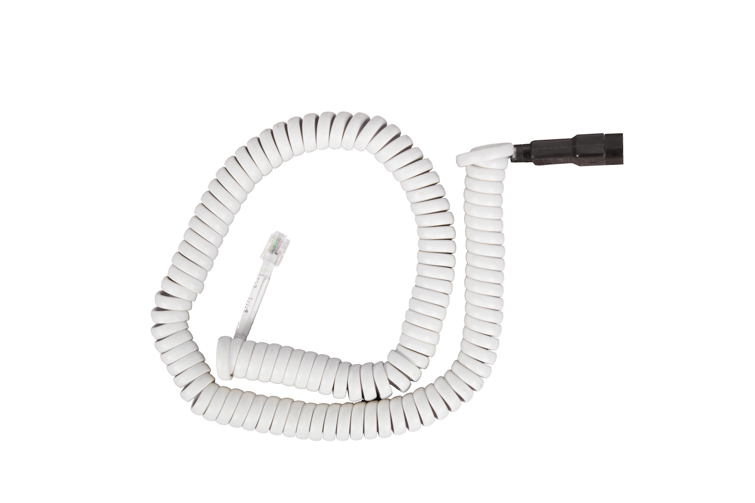 [11119-0000B] Spiraled cable of Oxygen sensor for FiO2, Feas Electrónica