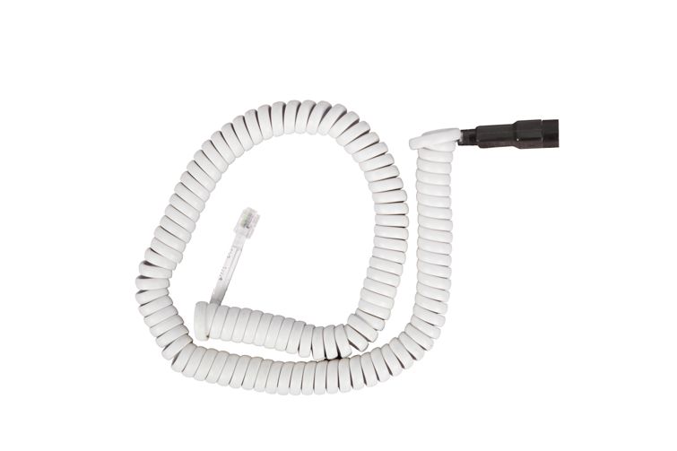 [11119-0] Spiraled cable of Oxygen sensor for FiO2, Feas Electrónica