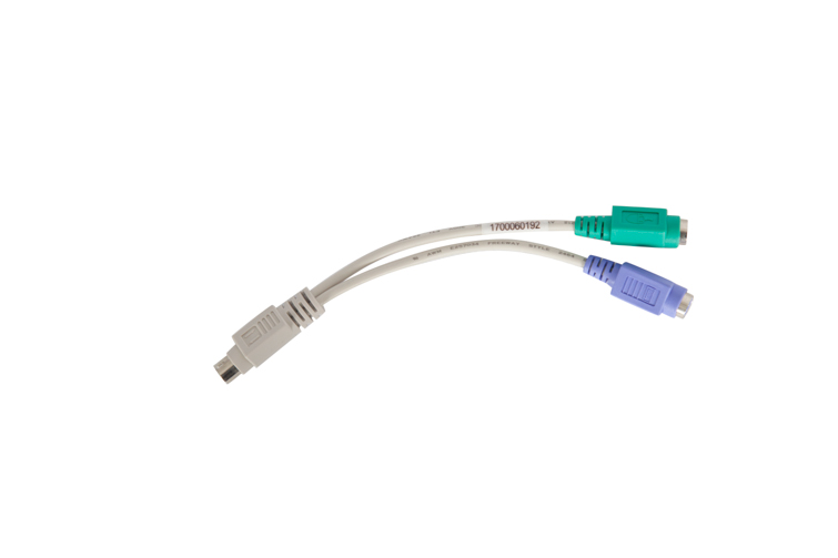 [9527-0] 
"Y" MINIDIN-M A 2 MINIDIN-F (AAEON) cable