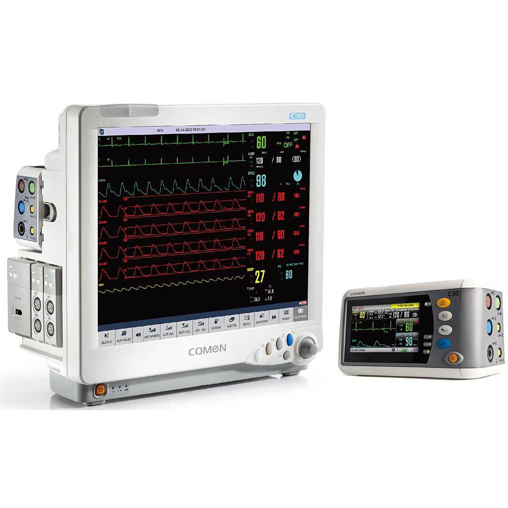 [21086] Patient Monitor, Multiparameter, Modular, Comen, Model C90 + C30