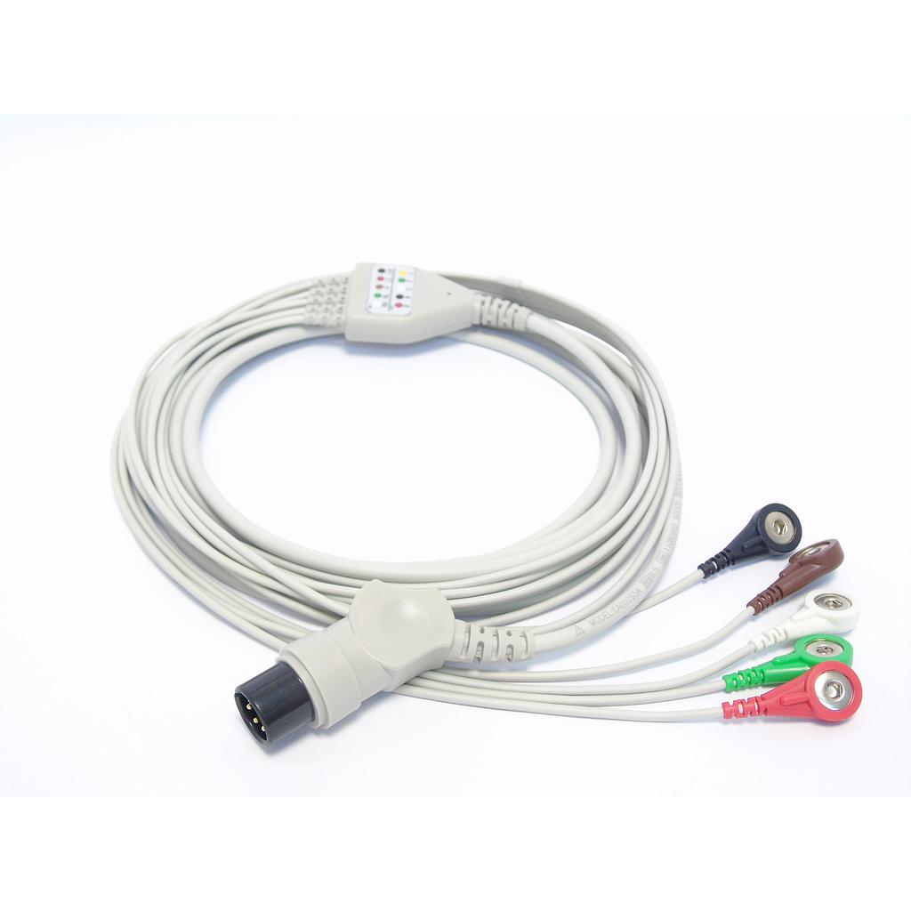 [15122-0] Patient cable 5 wires for Datascope system 97